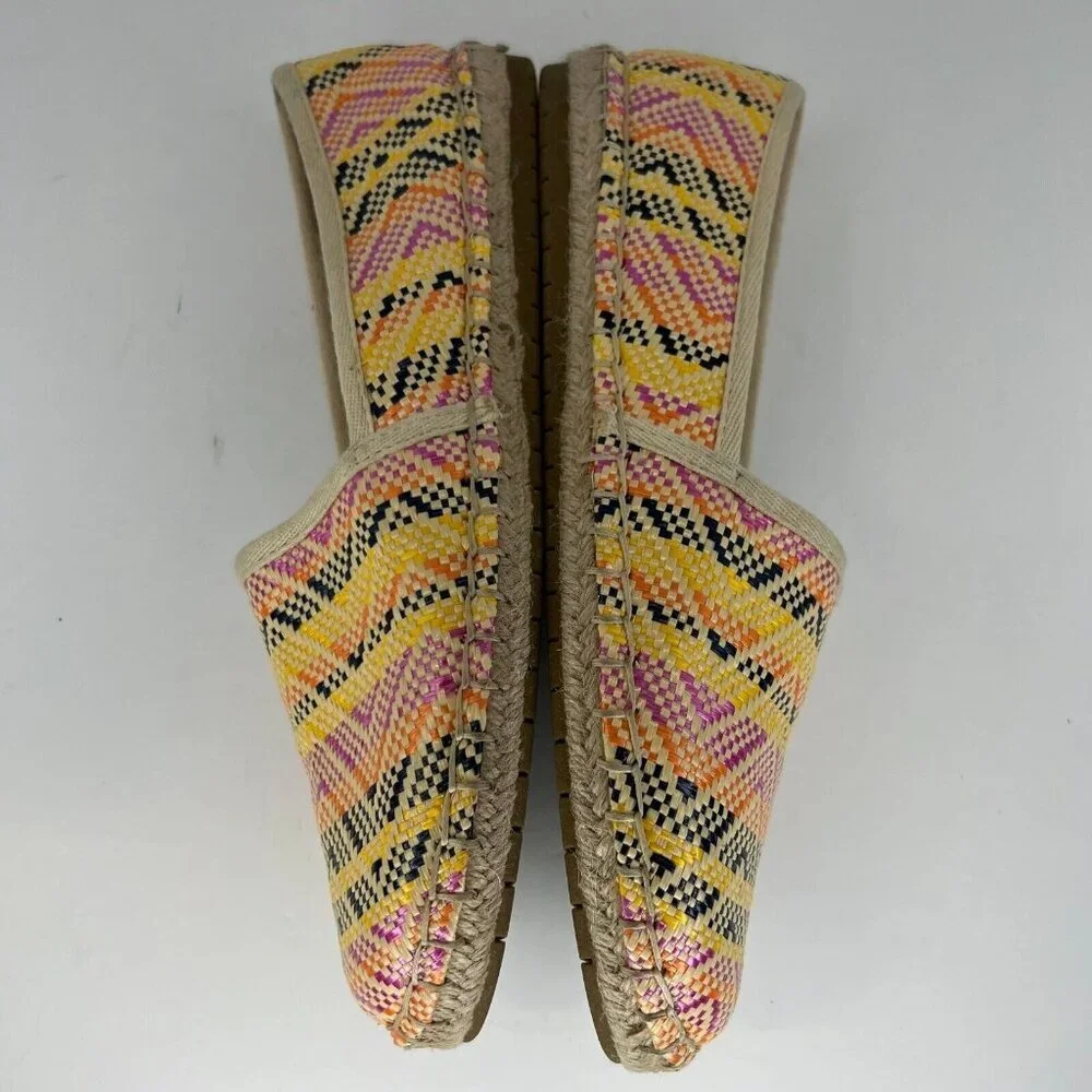 Charter Club Womens Joeey Multicolor Espadrille Manmade Slip On Size 9.5M Flats